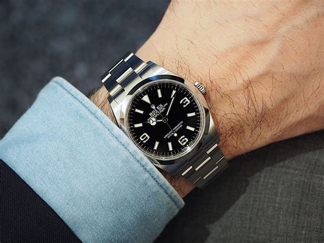 rolex explorer on nato|rolex explorer 36mm on wrist.